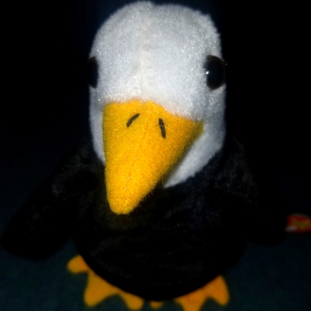 1996 Ty Beanie Baby Baldy the Eagle
